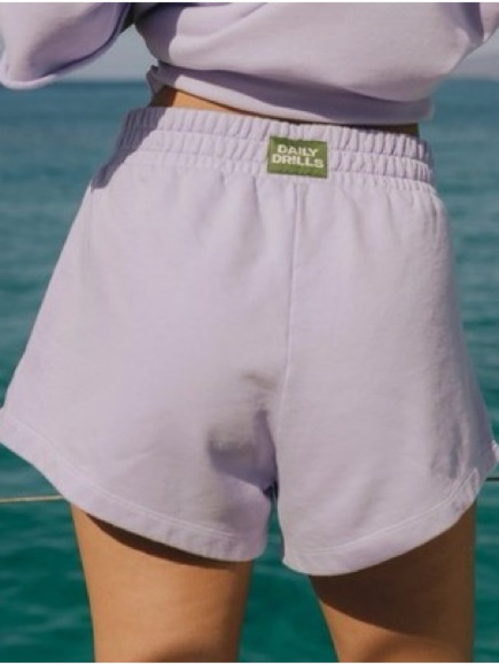 Daily Drills Pastel Lavender Women's Athletic Shorts